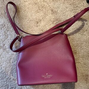 kate spade Deep Red Crossbody Bag